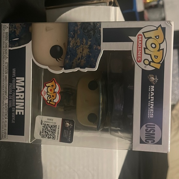 Pop! USMC MARINE Rare - Picture 1 of 5